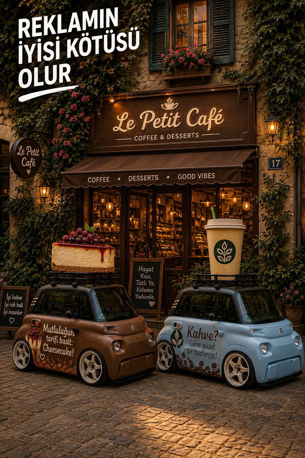 Araç Üstü 3D Reklam Figürleri | Kafe ve Restoran Dekoru - araç üstü 3D figür görseli 6