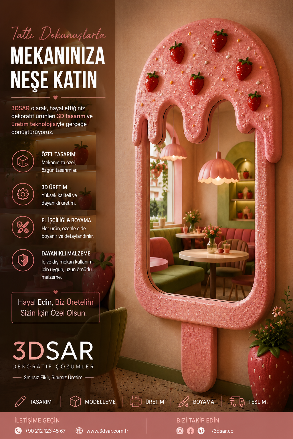 Büyük Boy 3D Reklam Figürleri | Markaya ve Projeye Özel Üretim - 3D reklam figürü görseli 2