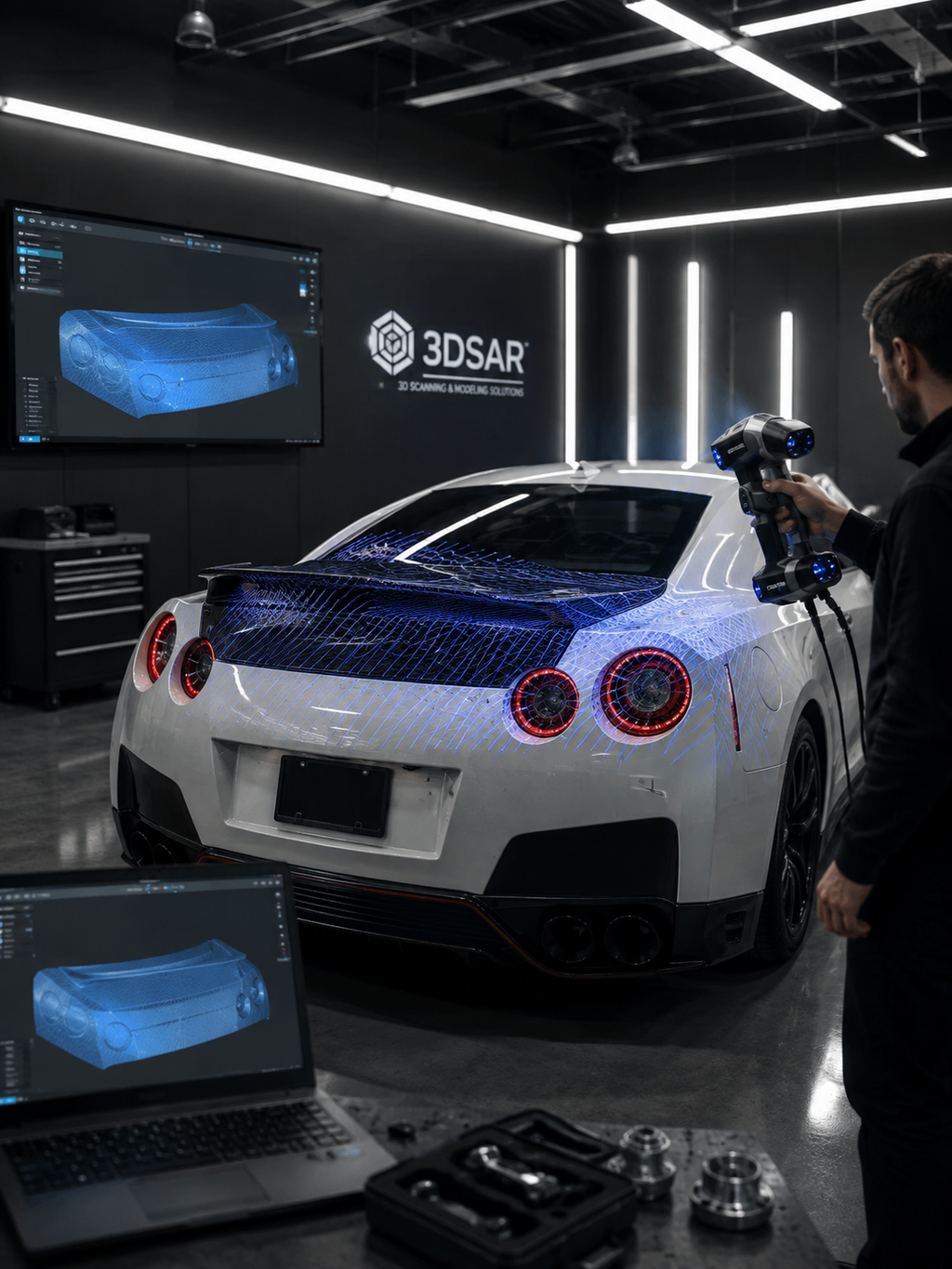 Otomobil Body Kit, Spoiler ve Özel 3D Otomotiv Parçaları - body kit üretimi görseli 17