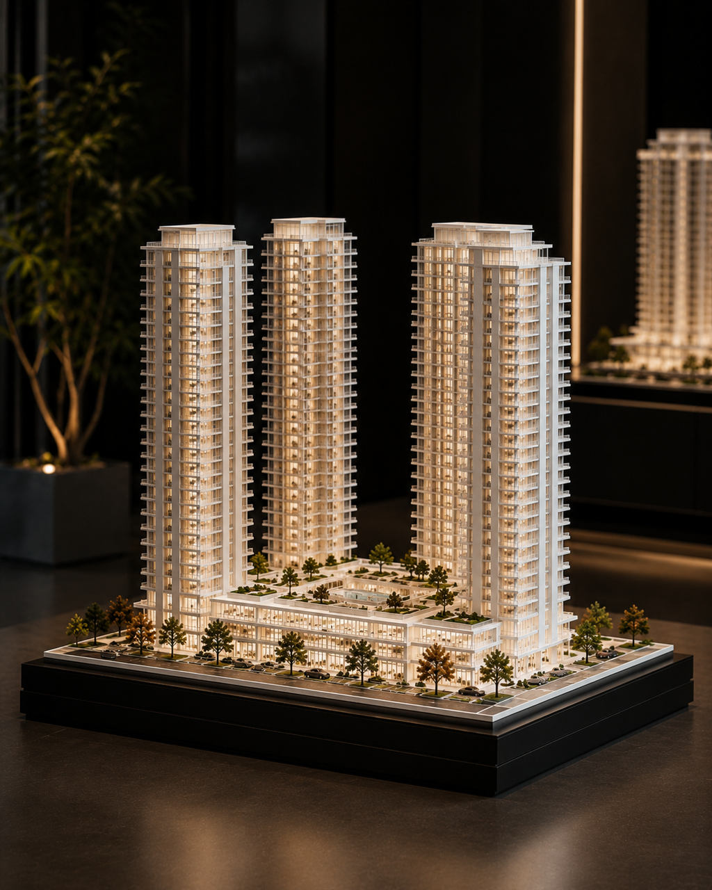 3D Mimari Maket Üretimi | Konut, AVM, Stadyum ve Proje Modelleri - 3D mimari maket görseli 9