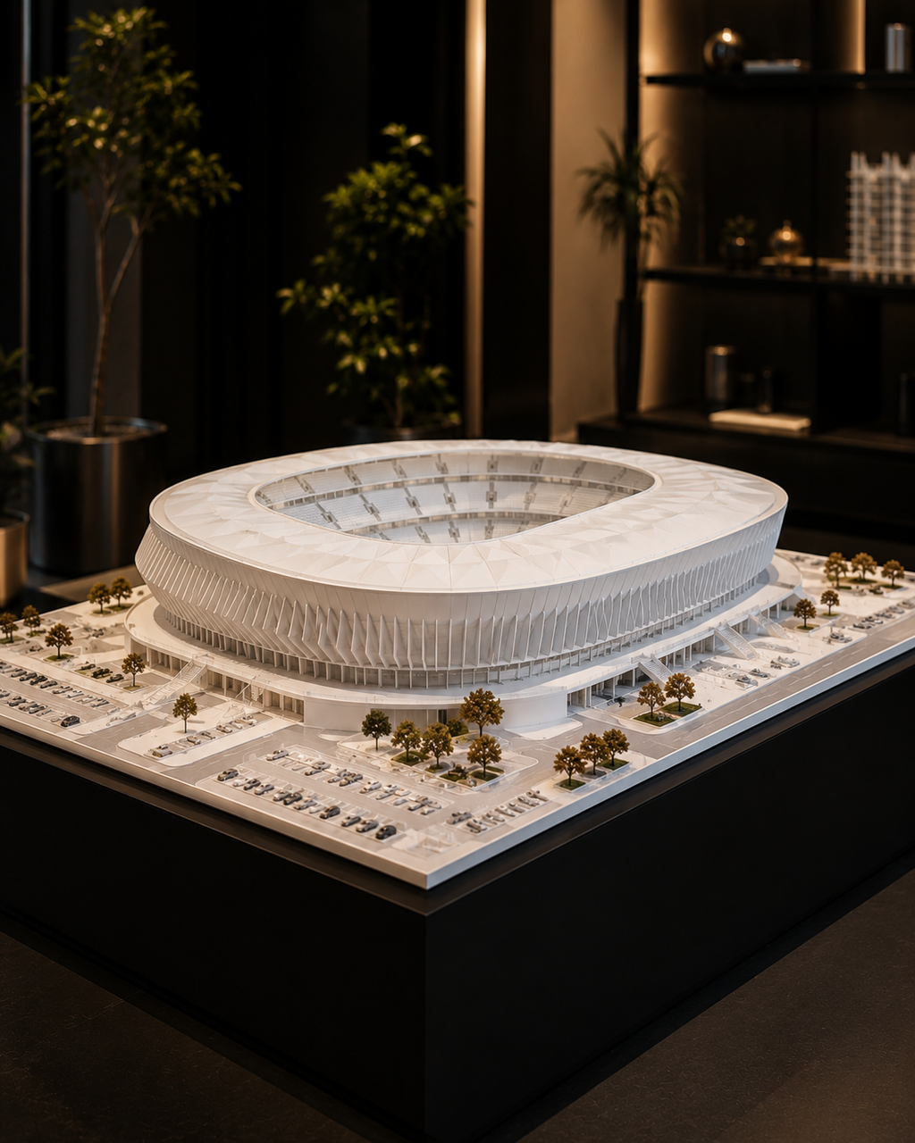 3D Mimari Maket Üretimi | Konut, AVM, Stadyum ve Proje Modelleri - 3D mimari maket görseli 12