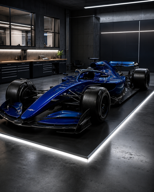 F1 Yarış Aracı – Dekoratif 3D Model