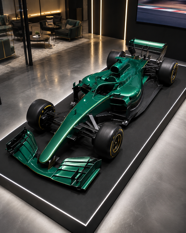 Kişiye Özel Formula Yarış Aracı Maketi | 3D Modelleme ve Üretim - formula araç maketi görseli 7