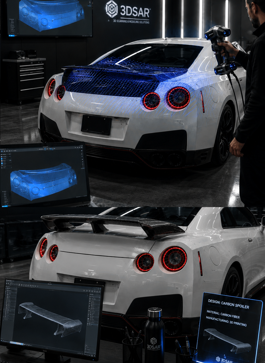Otomobil Body Kit, Spoiler ve Özel 3D Otomotiv Parçaları - body kit üretimi görseli 4