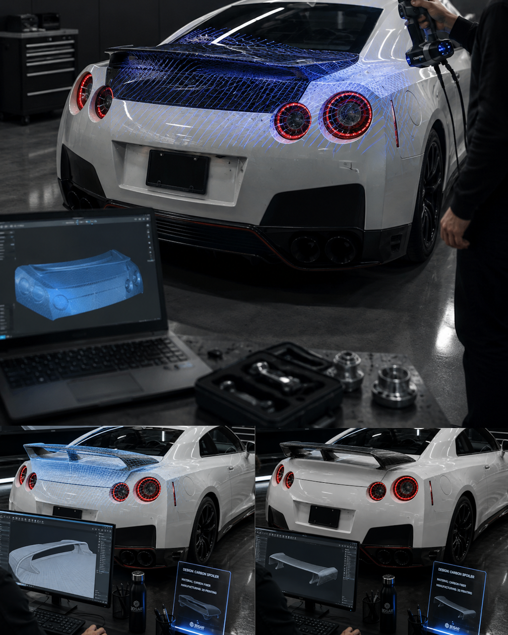 Otomobil Body Kit, Spoiler ve Özel 3D Otomotiv Parçaları - body kit üretimi görseli 5