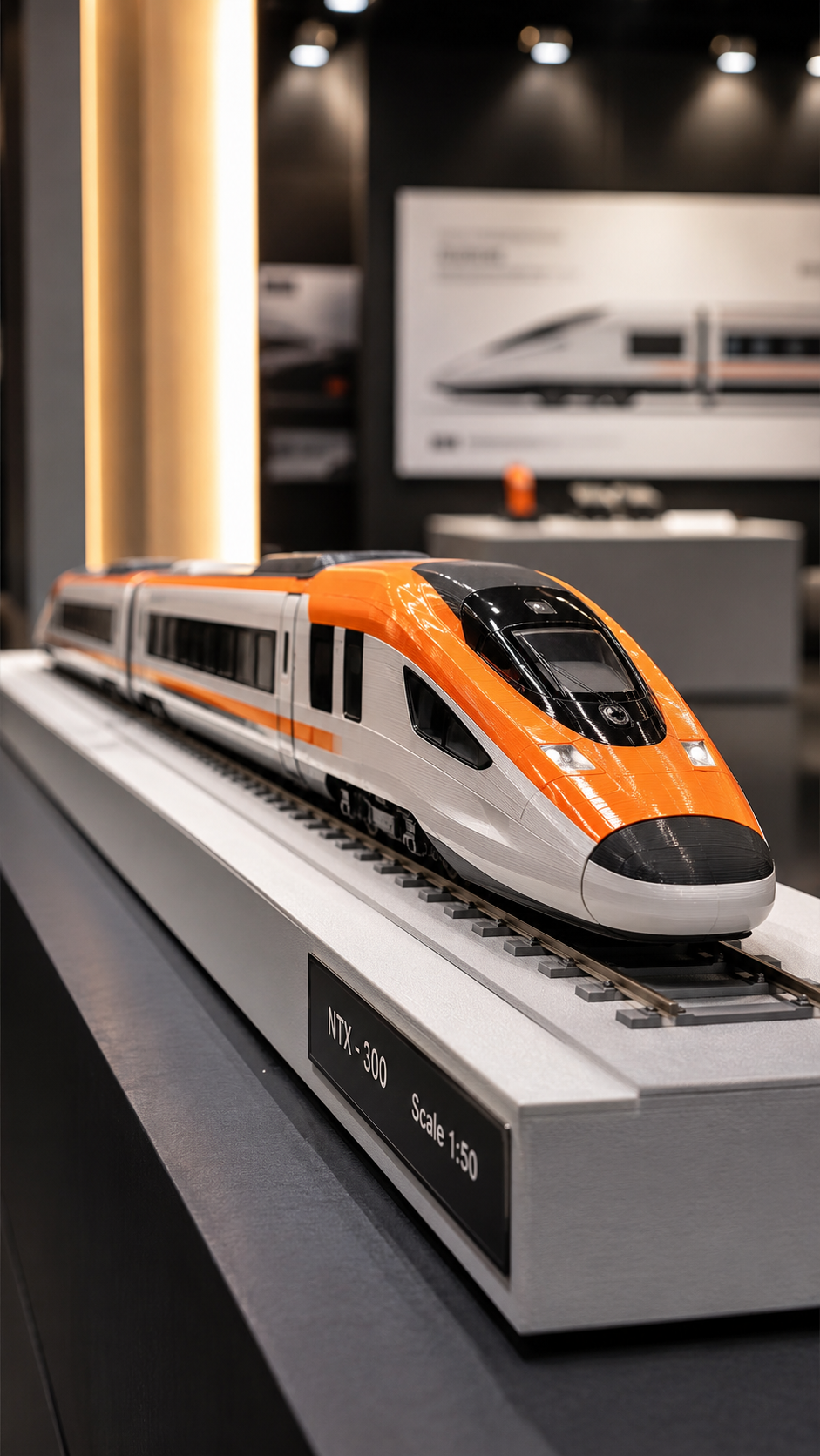 Kişiye Özel 3D Hızlı Tren Modeli | Profesyonel Modelleme & 3D Baskı