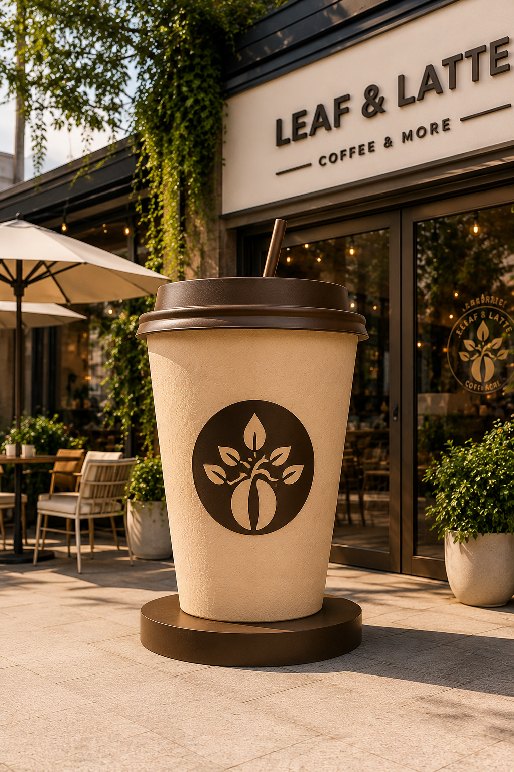Dev Yiyecek Figürleri | Kafe, Restoran ve Pastane İçin 3D Dekor - dev yiyecek figürü görseli 4