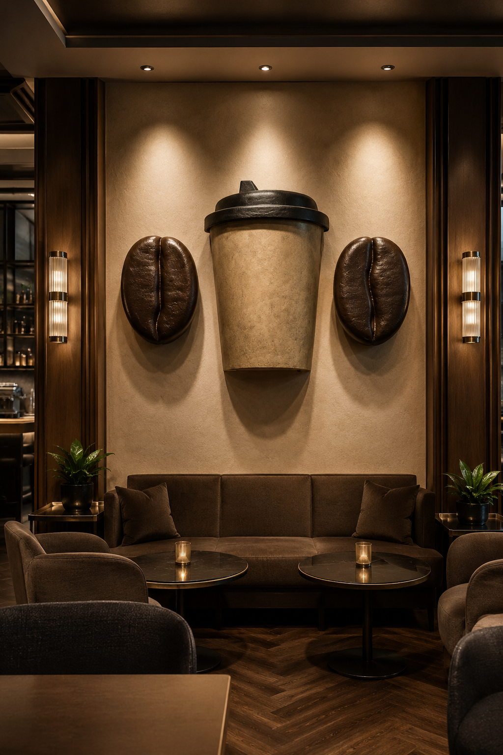 Dev Kahve Figürleri | Kafe ve Restoran İçin Özel 3D Dekor - dev kahve figürü görseli 7