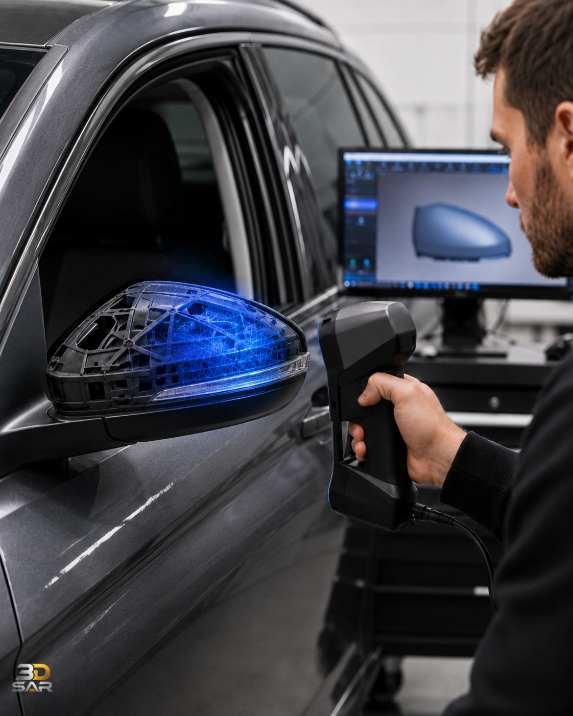 Otomotiv Özel Parça Üretimi | 3D Tarama, Modelleme ve 3D Baskı - otomotiv özel parça üretimi görseli 4
