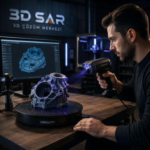 Profesyonel 3D Tarama Hizmeti